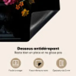 Lente - Bloemen - Klassiek - Vaas Inductie beschermer vinyl 3mm middel -usfeer4_FR
