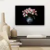 Bloemen - Roze - Tulpen - Vaas canvas 2cm klein -sfeer6