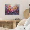 Bloemen - Botanisch - Kunst - Roze - Natuur PET vilt klein -sfeer3