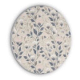 Klassiek - Botanisch - Kleurrijk Akoestische PET Vilt - Rond klein 838 -3d