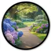 Hortensia- Park - Pad Fotolijst rond zonder passe partout klein -3d