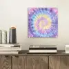 Spiraal - Tie dye - Pasteltinten plexiglas 5mm klein -sfeer1
