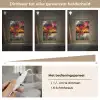 Kunst - Zwart - Abstract Light Box met kabel (Tafellamp) klein -USP_dimbaarNL