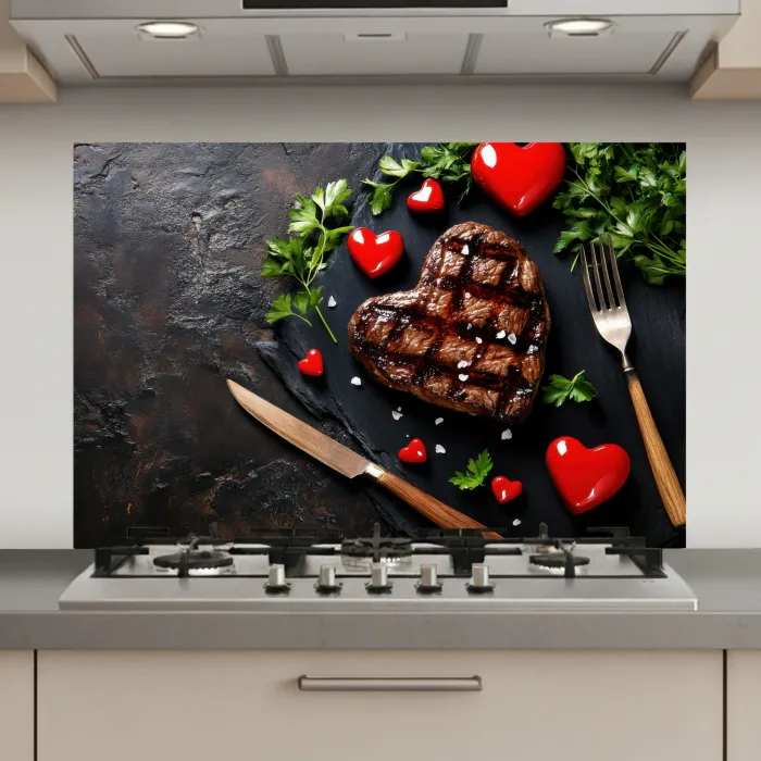 Steak - Hart - Bestek keuken achterwand spatscherm klein -3d_website