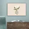 Vaas - Geruit - Bloem - Groen canvas 2cm klein -sfeer4