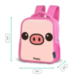 Kawai - Varken - Roze Kinderrugzak - Roze middel -productfoto_formaten