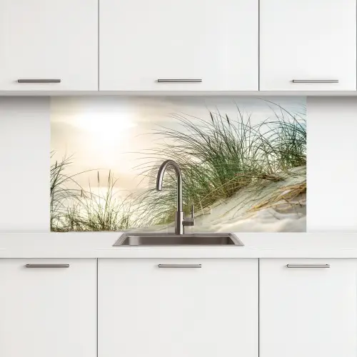 Duin - Waddeneilanden - Water keuken achterwand 2 middel -3d