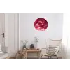 Cocktail - Pink - Luxe Wandcirkel aluminium klein -woonkamer
