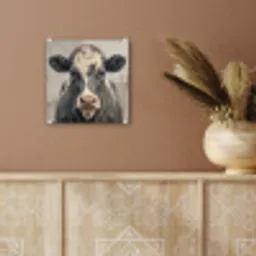 Koe - Portret - Dieren - Modern plexiglas 5mm klein -sfeer5