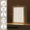 Minimalistisch - Strepen - Beige Light Box met kabel (Tafellamp) klein 925 -USP_NL