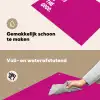 Focus on the good - Roze - Simple Inductie beschemer met haakjes klein -ky-schoon-nl