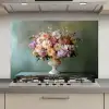 Orchidee - Boeket - Vaas - Bloemen keuken achterwand spatscherm klein -3d_website