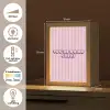 Paars - Strepen - You're doing great - Schaduw Light Box met kabel (Tafellamp) klein -USP_NL