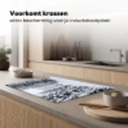 Bos - Winter - Sneeuw - Pad - Natuur Inductie beschermer vinyl 3mm klein -sfeer1