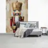 Kerst - Poppetje - Abstract fotobehang vinyl groot -slaapkamer