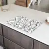 Lustlijnen - Vloeiend - Energiek Inductie beschermer vinyl 3mm klein 276 -sfeer8