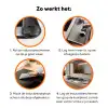 Chef - Garnering - Gerecht Inductie beschermer vinyl 3mm klein -zzzzzzz-td-werking