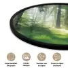 Natuur - Bomen - Bos - Groen - Zon - Gras - Planten Fotolijst rond zonder passe partout klein -closeup_NL