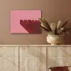 Dream - 3D - Rood - Roze PET vilt klein -sfeer4