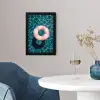 Drijvend - Zwemband - Water fotolijst zwart zonder passe partout klein -sfeer4