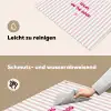 Focus on the good - Strepen - Roze - Smiley Inductie beschemer met haakjes klein -ky-schoon-de