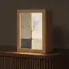 Boom - Vlakken - Takken - Kleurverloop Light Box met kabel (Tafellamp) klein -z3d_website