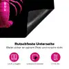 Kreeft - Fel roze Inductie beschermer vinyl 3mm middel -zzzzzzz-lf-onderkant