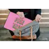 Tekst - Bold - Roze laptophoes neopreen klein -tas