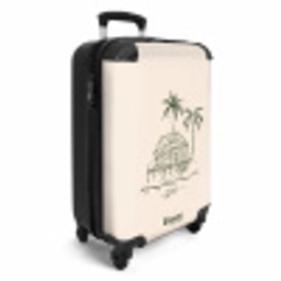 8 NBS - Handbagage koffer - Unisex middel -productfoto_3d