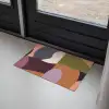 Vormen - Abstract - Kleuren - Vierkant Deurmat klein -sfeer2