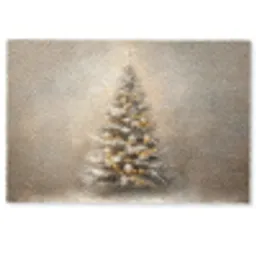 Kerst - kerstboom - Sneeuw - Art Deurmat klein -zkaufland3d