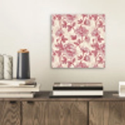 Pioenrozen - Modern -  Rood aluminium wit klein 46 -sfeer1