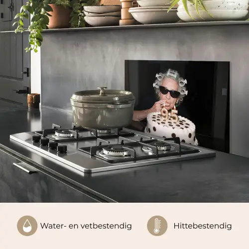 Verjaardag - Krulspeld - Oma keuken achterwand spatscherm klein -usp_NL