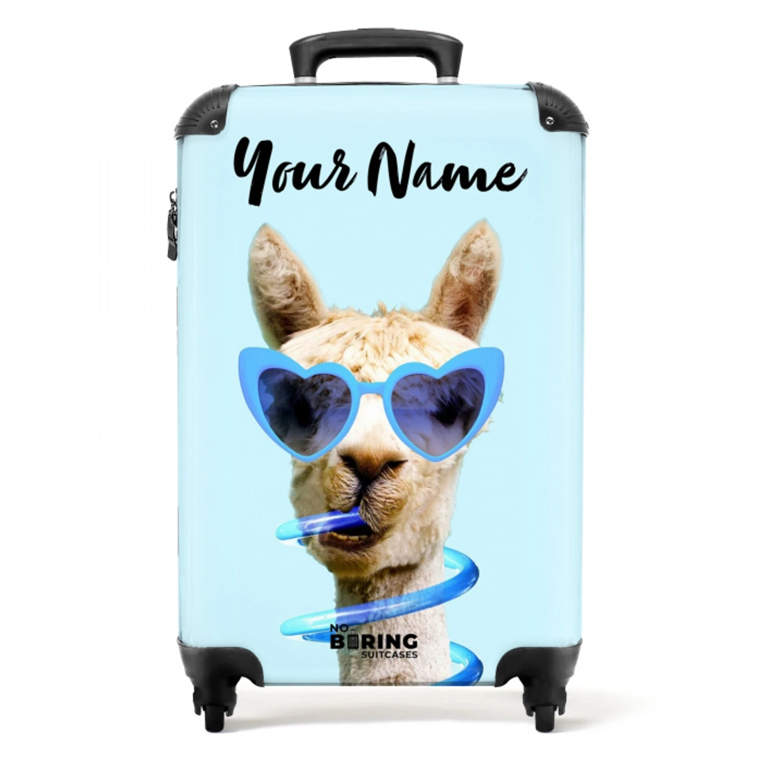 Allard Alpaca NBS - Handbagage koffer - Kinderen Unisex middel -productfoto_recht