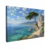 Rotsen - Kustlijn - Boom - Bergen canvas 2cm klein -z3d