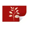Silhouet - Bladeren - Tak Muursticker klein -3d
