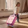 Regenboog - Patroon - Pastel Kinderkoffer - Roze klein -sfeer1