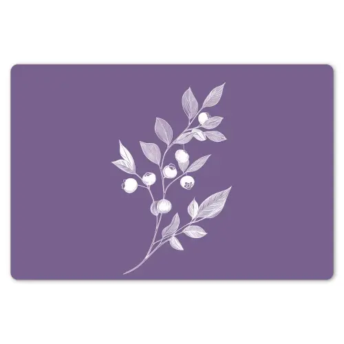 Tak - Sierlijk - Bladeren - Minimalistisch Placemat vinyl groot -zzsfeer1_Kitchenyeah-website