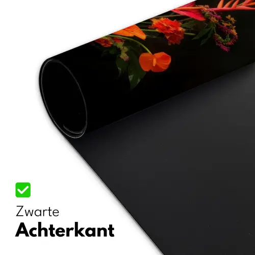 Schaal - Boeket - Bloemen Muismat XXL klein -sfeer2