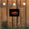 Kreeft - Oranje - Zwart - Opvallend tuinposter los doek klein -sfeer1