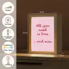 Moeder - Love - Tekst - Rood Light Box met kabel (Tafellamp) klein -USP_NL