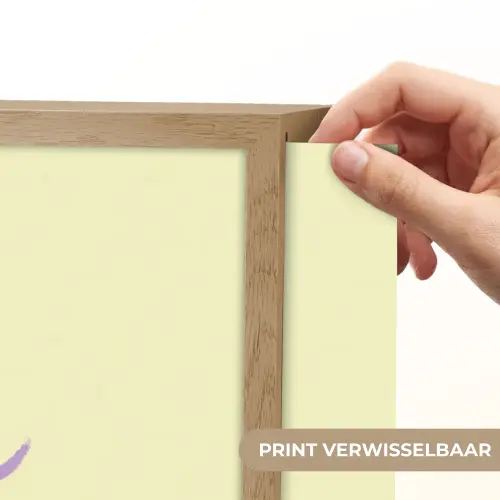 Oh darling - Geel - Hart Light Box met batterij (Wandlamp) middel -USP_websiteprintNL