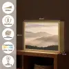 Bergen - Mist - Zonnestralen Light Box met batterij (Wandlamp) middel -USP_websiteoverzichtNL