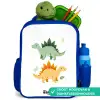 Dinos - Dieren - Groen - Oranje Kinderrugzak - Blauw middel -inhoud_NL