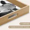 Koeien - Zwart - Wit Dienblad Rechthoek middel -USP_HandgreepNL
