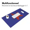 Slow down you're doing fine - Ster - Blauw Muismat XXL klein -sfeer4