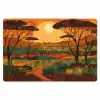 Landschap - Afrikaans - Zon Placemat vinyl groot -zzsfeer1_Kitchenyeah-website