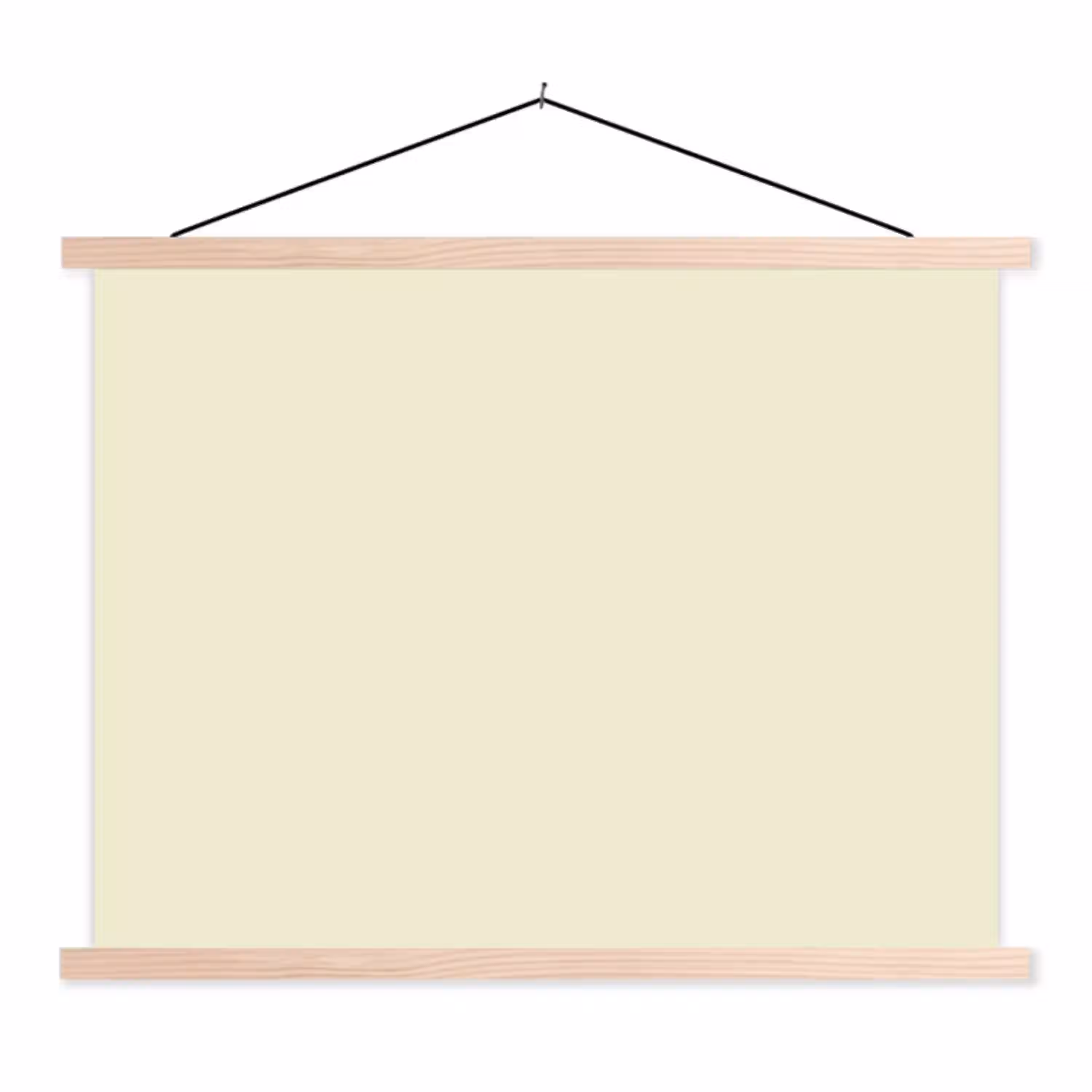 Arctic - Daisy - Nude textielposter latten blank klein 122 -3d