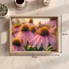 Bloemen - Paars - Bijen Dienblad Rechthoek middel -USP_Formaat
