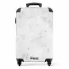 Marmer - Klassiek Wit Marmer NBS - Handbagage koffer - Kinderen Unisex middel -productfoto_recht